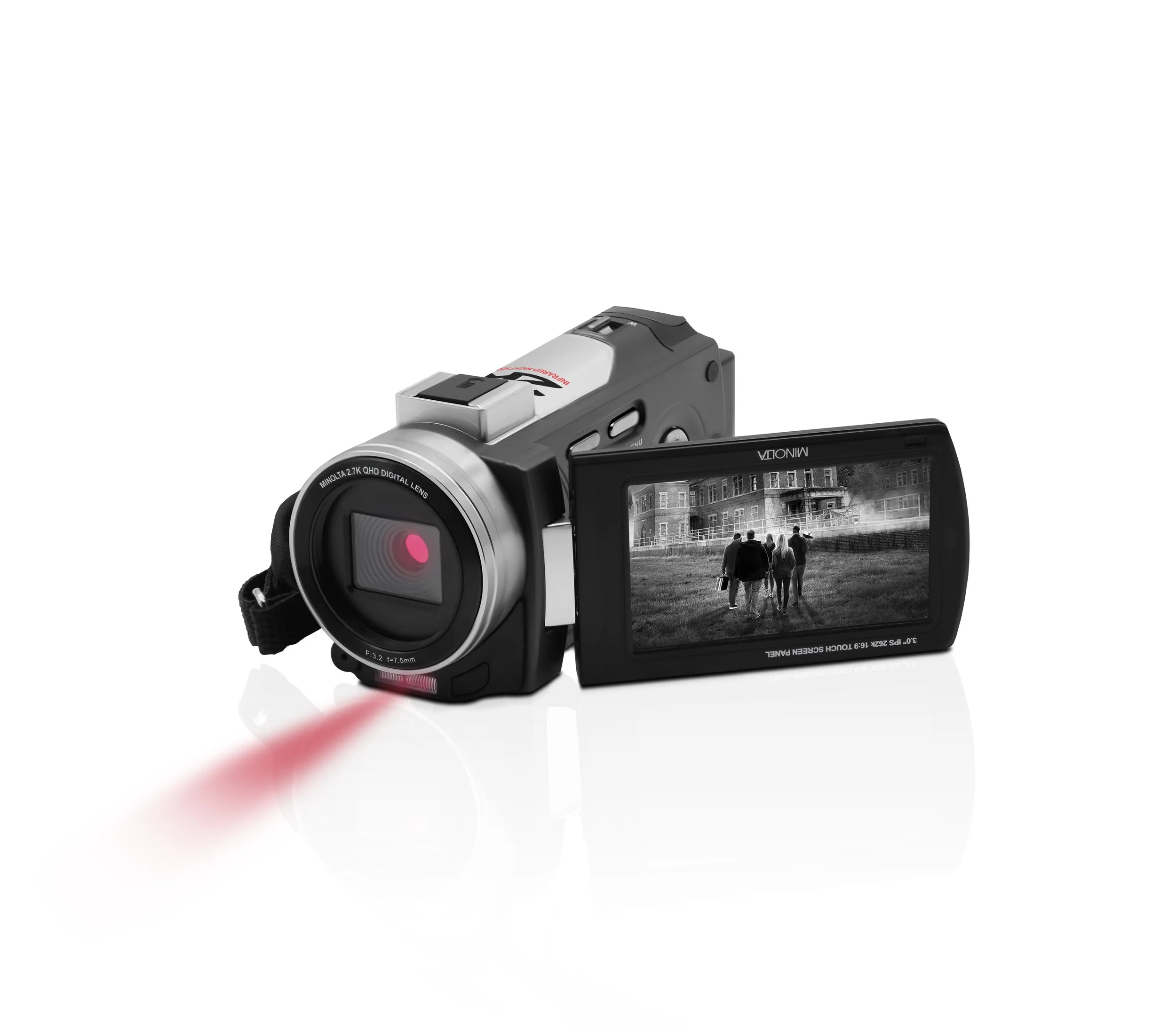 MN2K50NV - 2.7K Quad HD / 48MP IR Night Vision Camcorder — Minolta